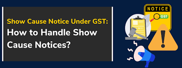 7 most Important Points to handle GST's Show Cause Notice