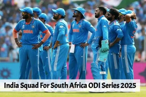 “BCCI names India’s 15-member ODI squad for the 2025 South Africa tour. KL Rahul returns as captain as injuries rule out Shubman Gill & Shreyas Iyer.”