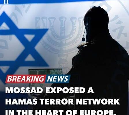 Mossad’s Bold Allegation: A Pan-European Hamas Network Ready to Strike