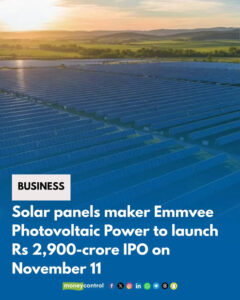 Emmvee Photovoltaic Power Limited IPO — A Bright Spot in India’s Solar Wave:
