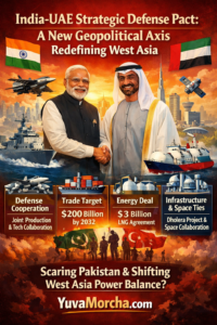 India-UAE Strategic Defense Pact: A New Geopolitical Axis Redefining West Asia.