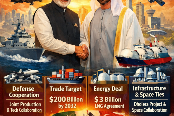 India-UAE Strategic Defense Pact: A New Geopolitical Axis Redefining West Asia.