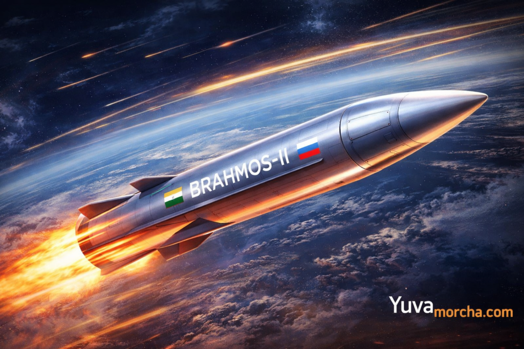 BrahMos-II Hypersonic Missile: How India’s Next-Generation Weapon Is Redefining Speed, Range, and Strategic Deterrence.