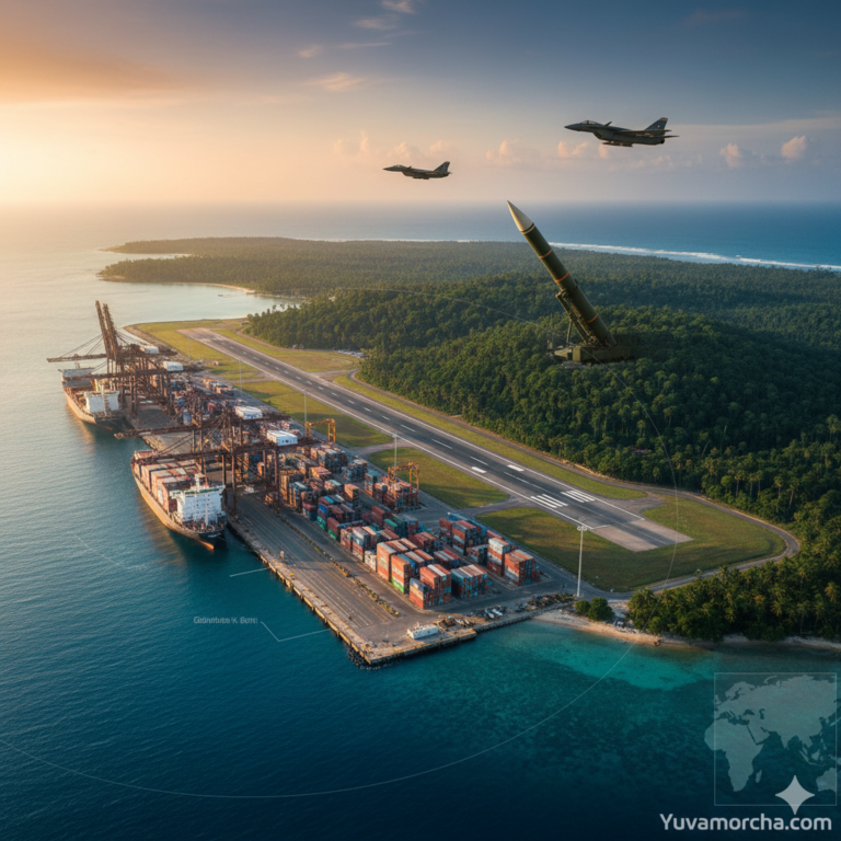 India’s Great Nicobar Project: How Agni Missiles and a Mega-Port are Redefining Maritime Security in the Bay of Bengal.