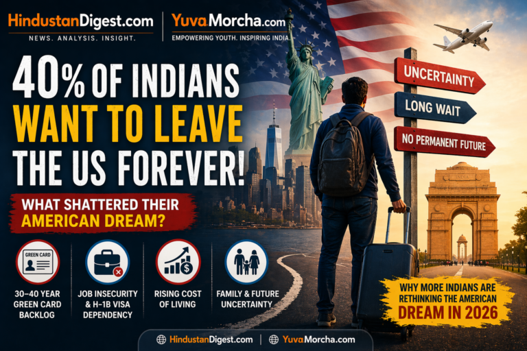 Why Many Indians in the US Are Reconsidering the American Dream: Green Card Delays, Cost Pressures & Career Uncertainty Explained (2026)