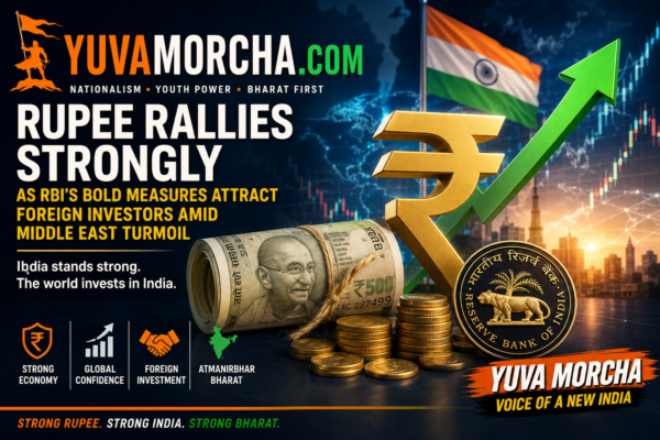 Rupee Rally Sparks Global Confidence in India: RBI’s Bold Move Amid Middle East Turmoil Strengthens Economic Stability.